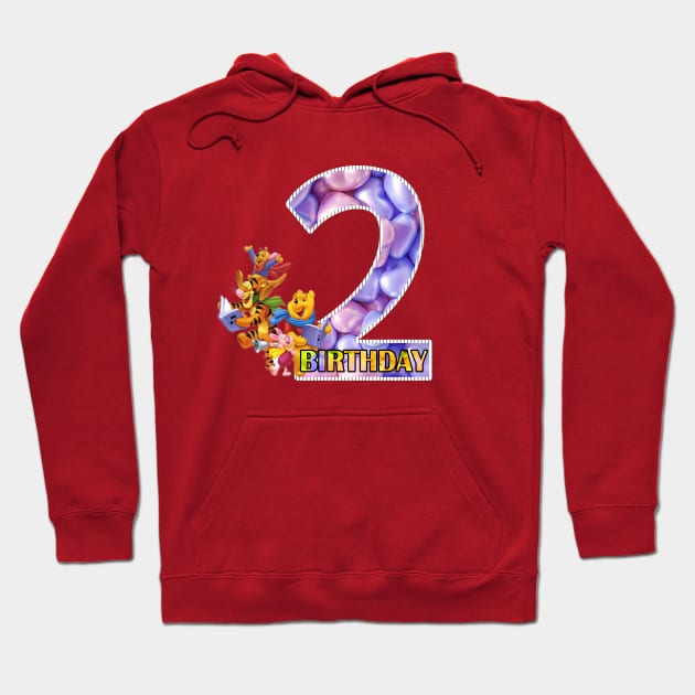 2nd birthday Hoodie by Alraziq